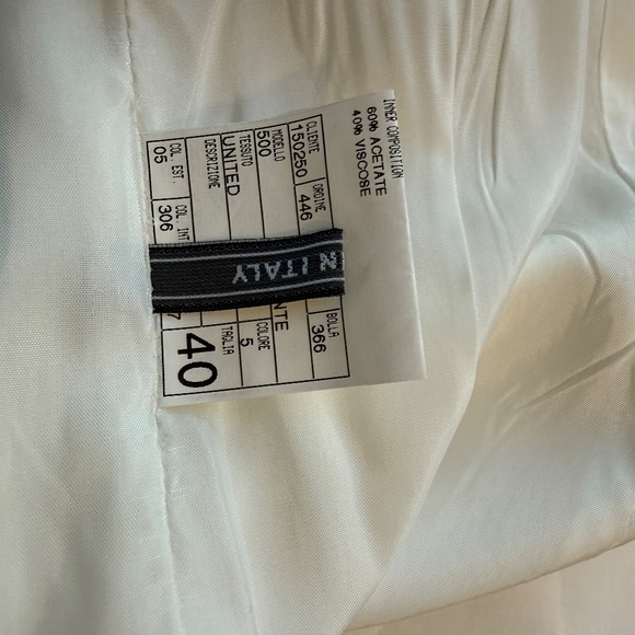 NEGRI FIRENZE DESIGNER JACKET SZ 40 NEW - Picture 9 of 14